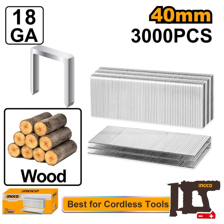 Punti Da 40mm Per Legno 3000pz