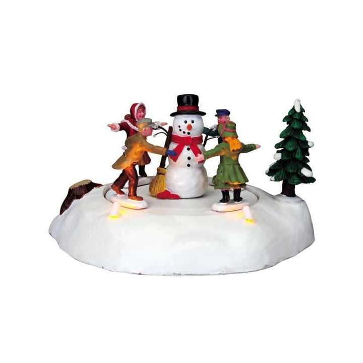 Pupazzo di neve con bambini - Lemax