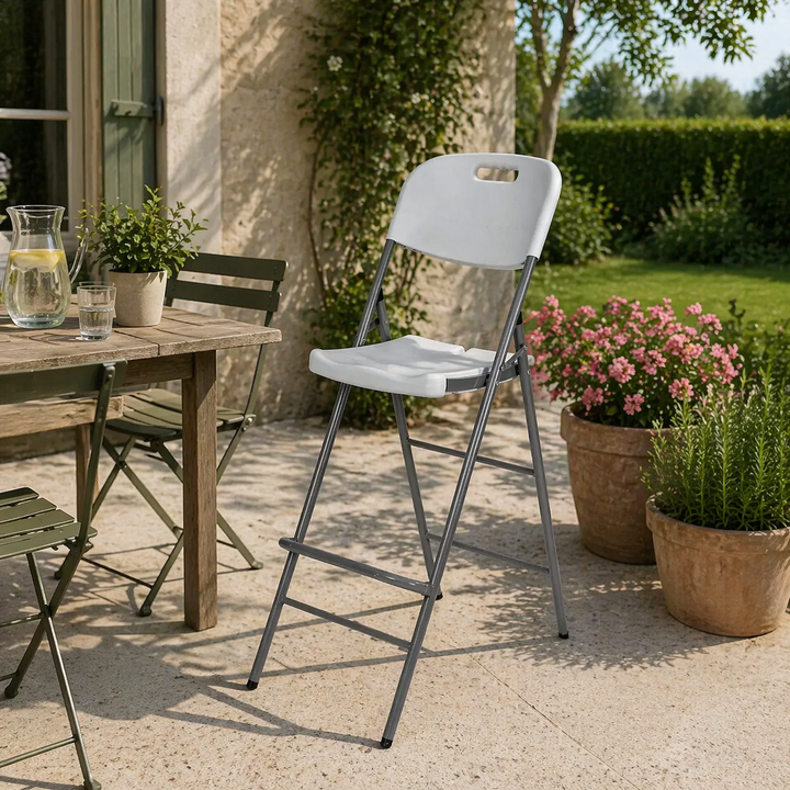 Sgabello alto Bar pieghevole Professionale Catering Xone