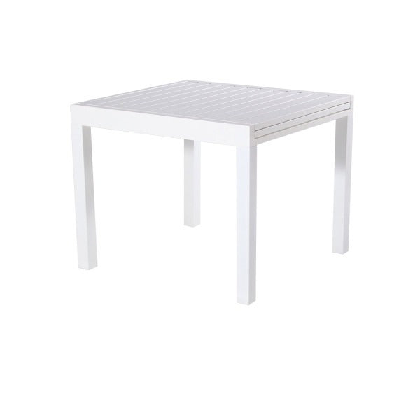 Tavolo Sardegna Quadrato Bianco Estendibile