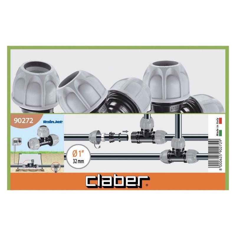 Raccordo T per Tubo da 1 pollice - Perrone Shop