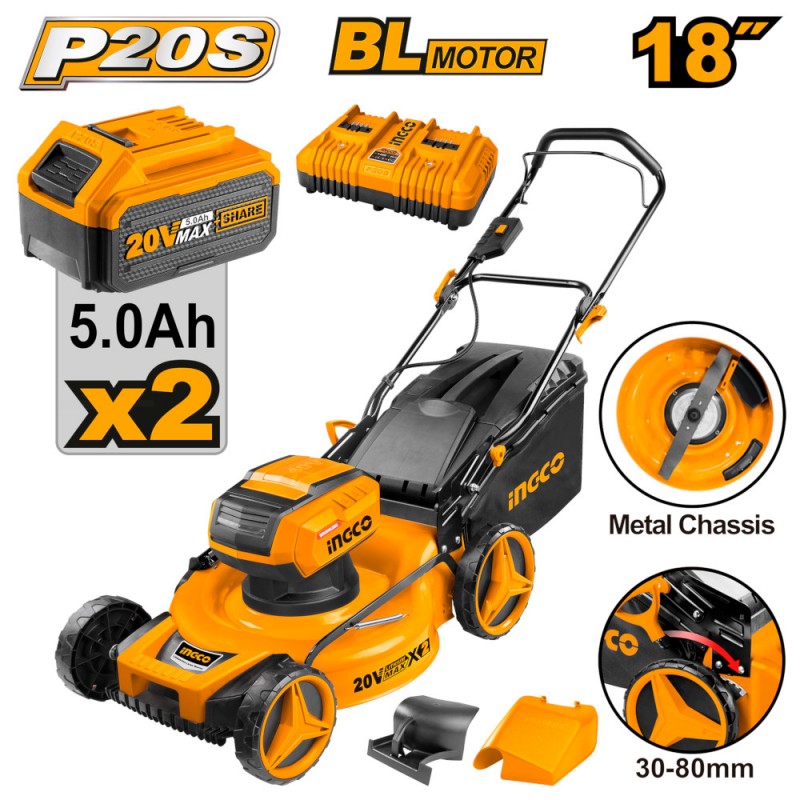 Tagliaerba a batteria 40v INGCO