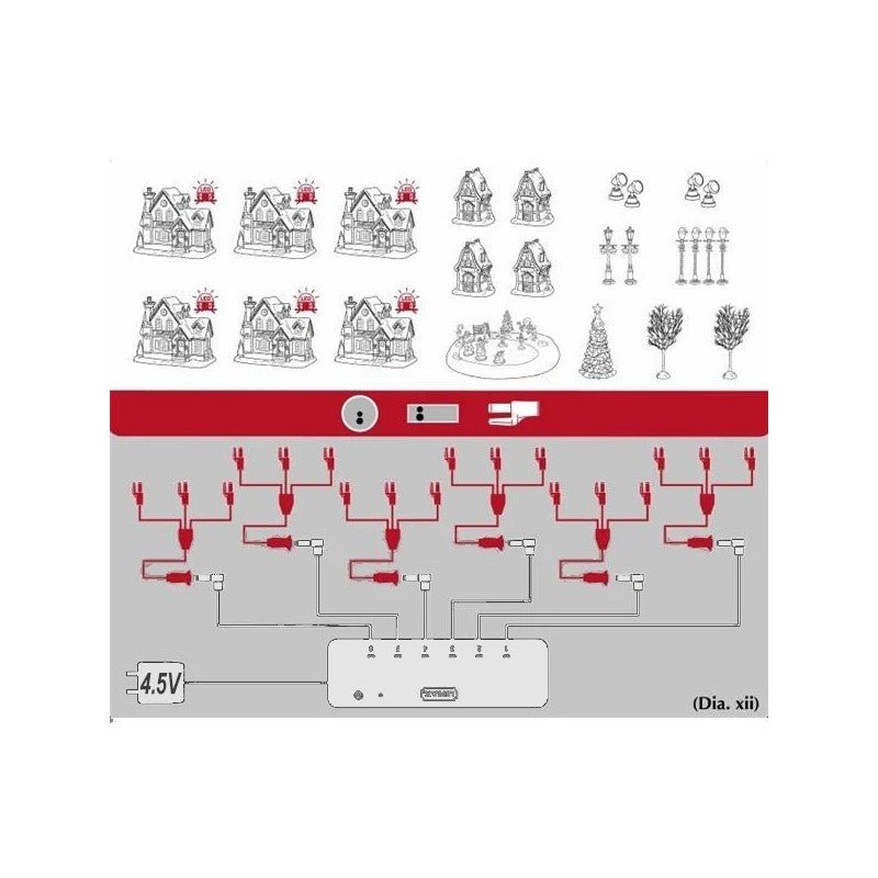 Box di controllo da remoto 4.5V | Lemax - Perrone Shop