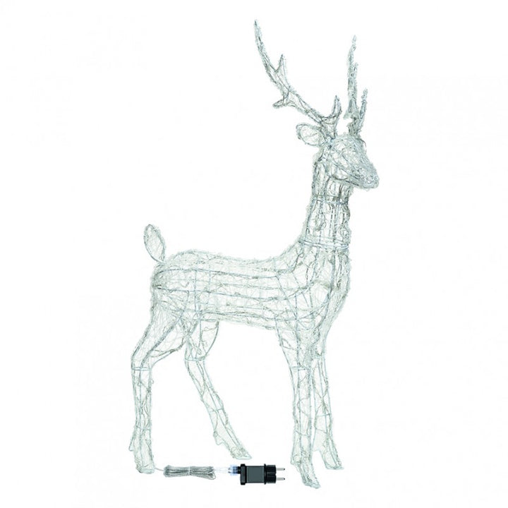 Renna 3D Dual LED (Bianco Caldo – Bianco) | Lotti