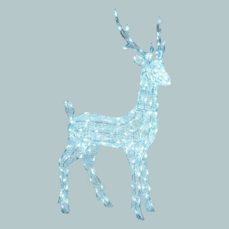 Renna 3D Dual LED (Bianco Caldo – Bianco) | Lotti