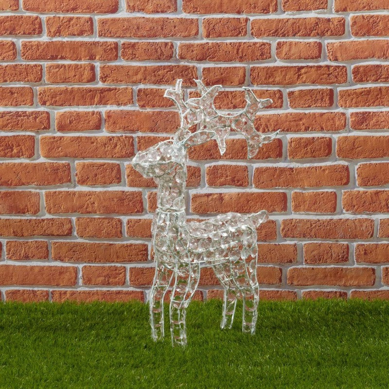 Renna Natalizia luminosa 100 LED Lotti