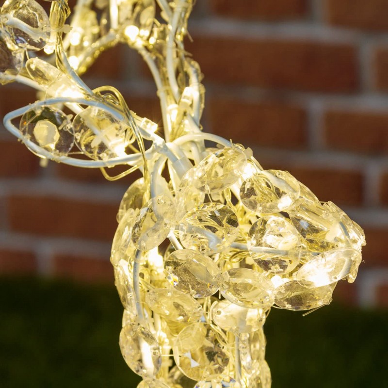 Renna Natalizia luminosa 100 LED Lotti