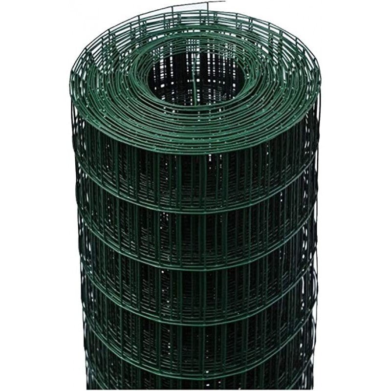 Rete plastificata elettrosaldata zincata in rotolo 25m Xone - Perrone Shop