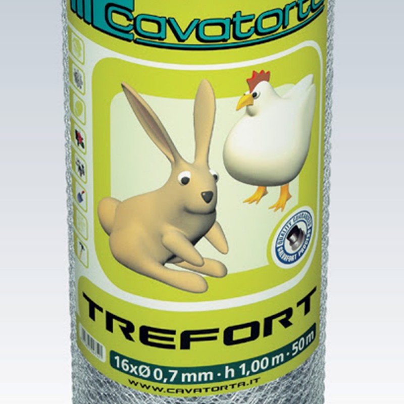 Rete metallica per recinzione 1x50 mt Trefort