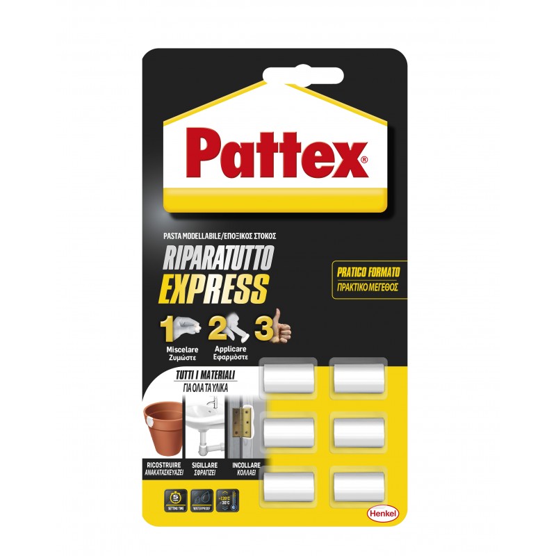 Ripara express monodose 6x5 gr bl |Pattex