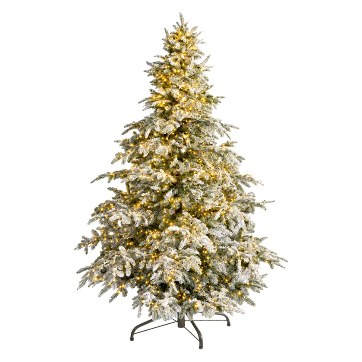 Albero di Natale Rockefeller LED Innevato by Salvatore Izzo - Perrone Shop