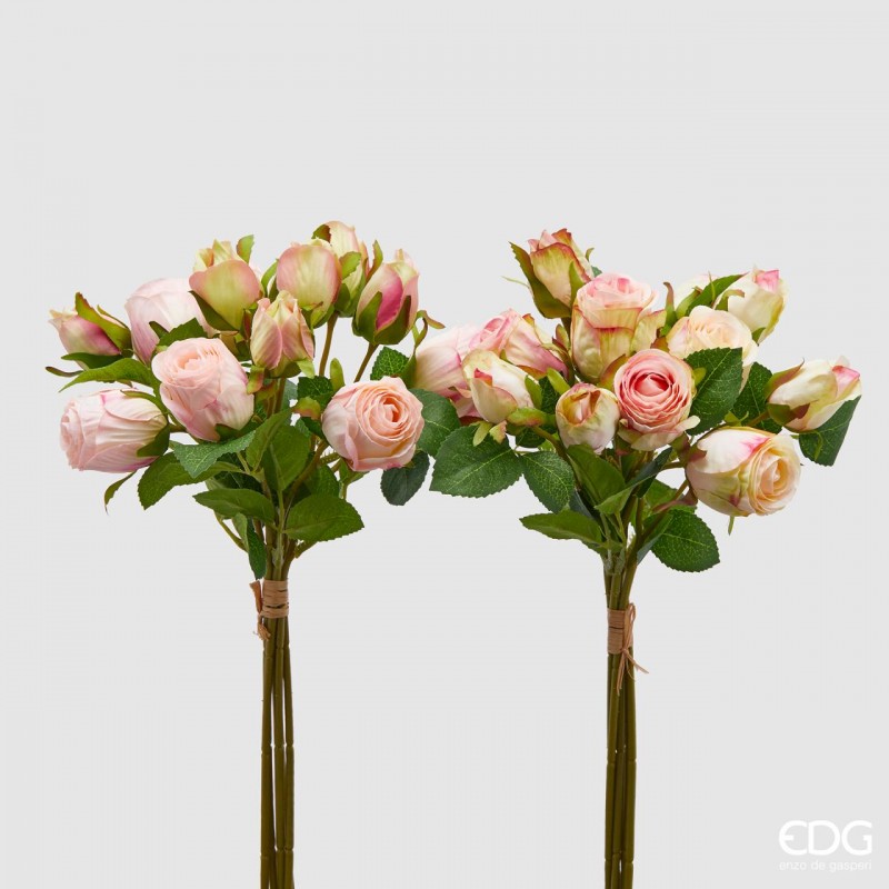 Fiore artificiale Rosa Olis 35h cm EDG