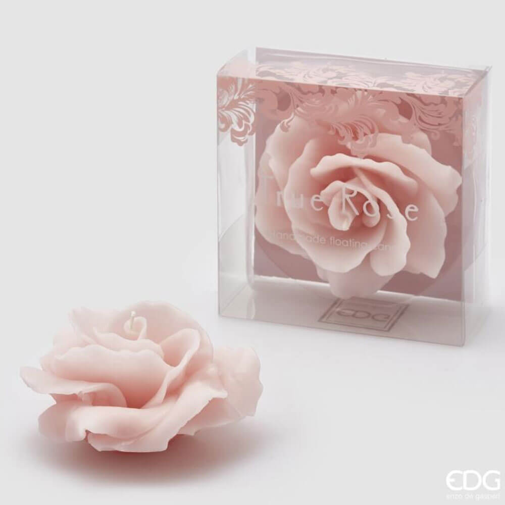 Candela Rosa Galleggiante Diametro 11cm | EDG - Perrone Shop