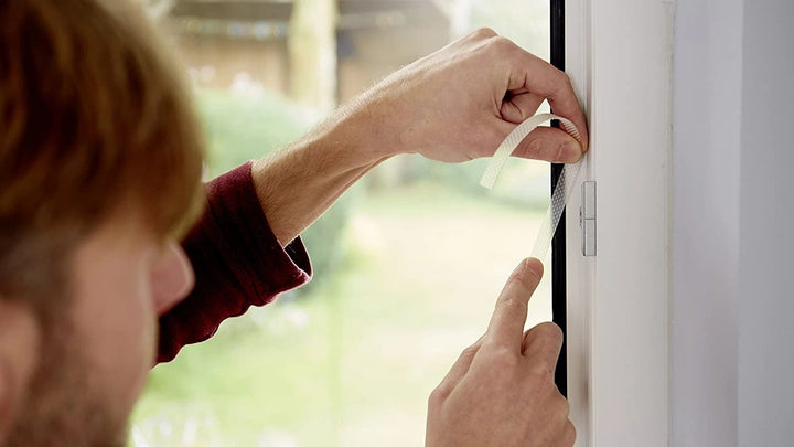 Zanzariera per Finestra Universale in Poliestere Grigia – Stop a Zanzare e Insetti in 2 Minuti