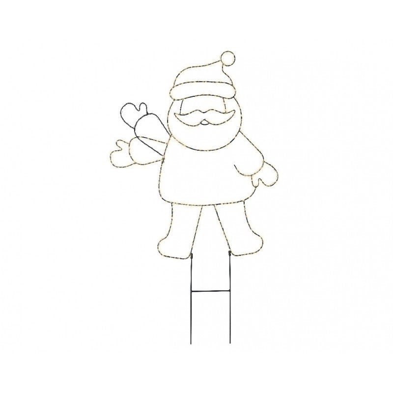 Sagoma a led Babbo Natale