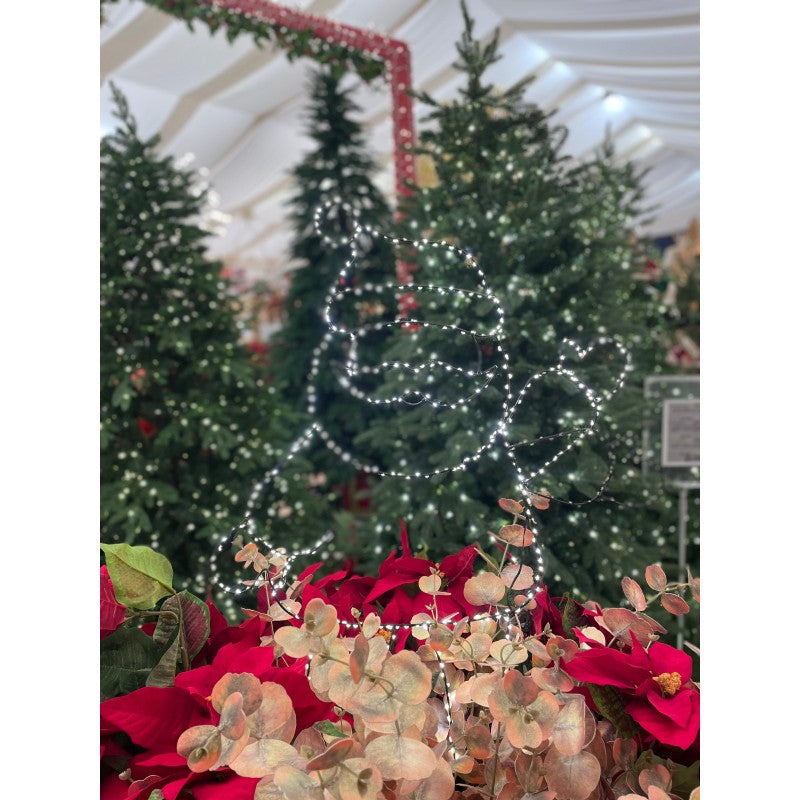 Sagoma a led Babbo Natale