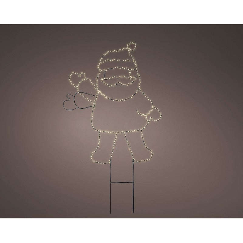 Sagoma a led Babbo Natale