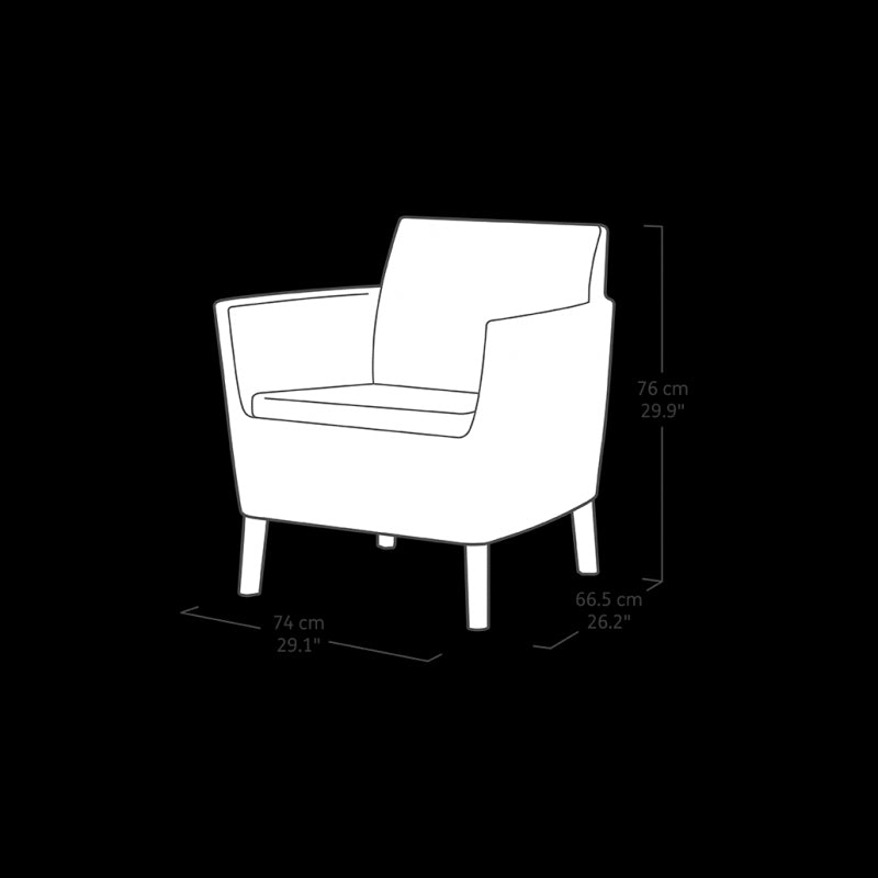 Salemo Lounge Set da giardino| Keter