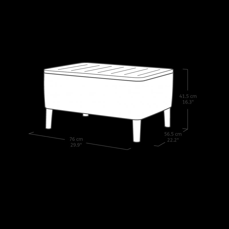 Salemo Lounge Set da giardino| Keter
