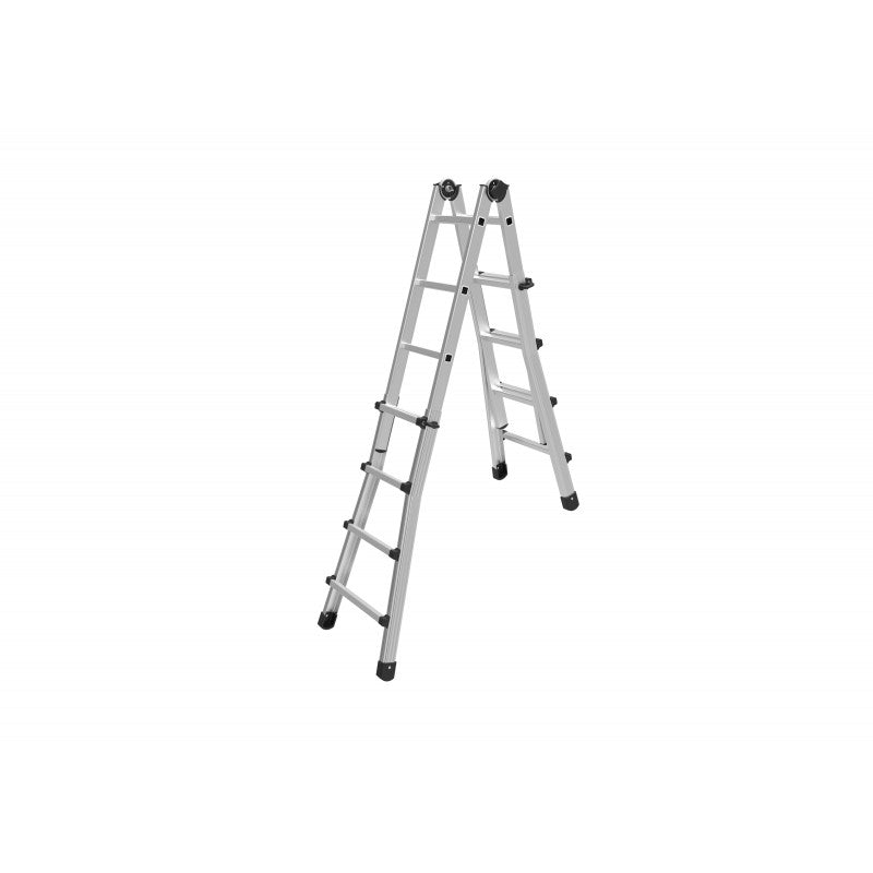 Scala Telescopica Black In Alluminio