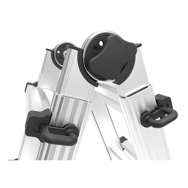 Scala Telescopica Black In Alluminio