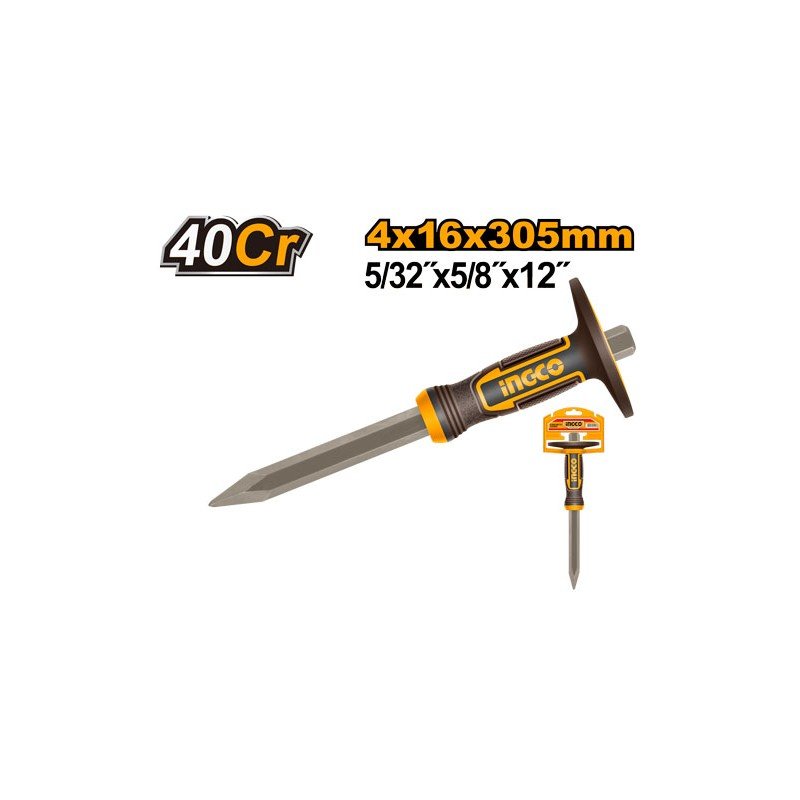 Scalpello per calcestruzzo 400CR 4X16X305 MM - Perrone Shop