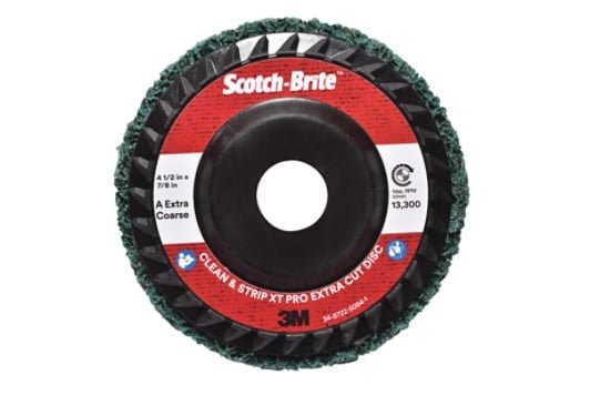 Disco Scotch - Brite XT Pro Extra Cut 115 mm | Disco Rimozione Ruggine e Vernice 3M - Perrone Shop
