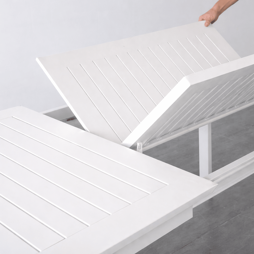 Tavolo estendibile Seattle Bianco 160 (240)x 100 cm - Perrone Shop