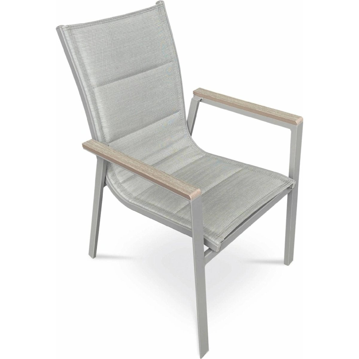 Set da Giardino Asterix greige natural moderno – Tavolo e 6 Sedie | Xone - Perrone Shop