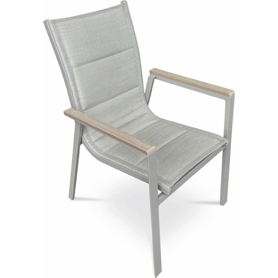 Set da Giardino Asterix greige natural moderno – Tavolo e 6 Sedie | Xone - Perrone Shop