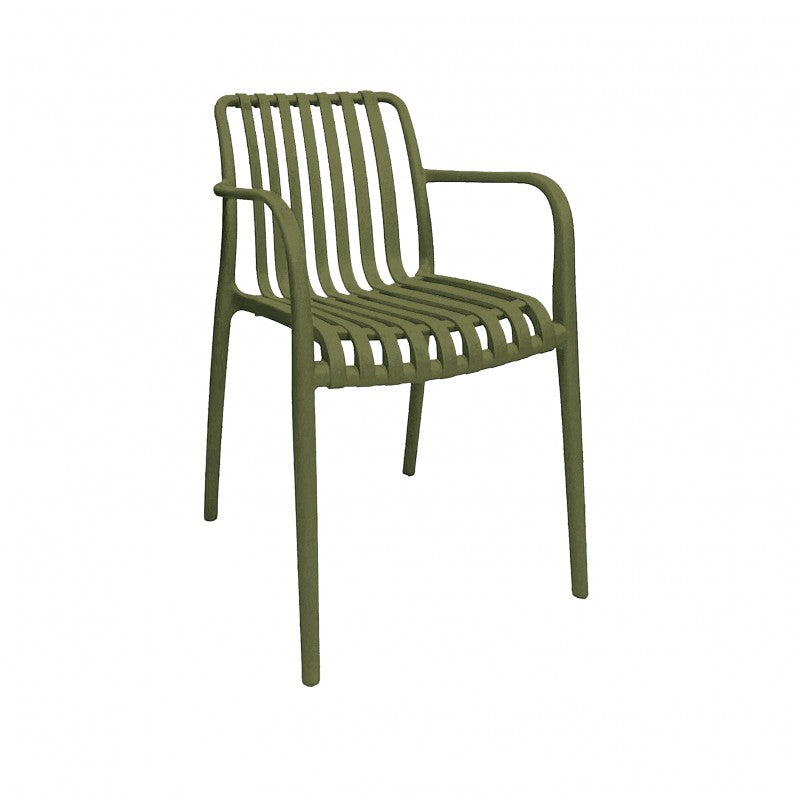 Sedia impilabile da esterno Nives