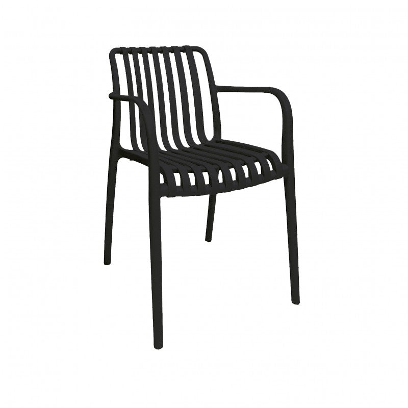 Sedia impilabile da esterno Nives