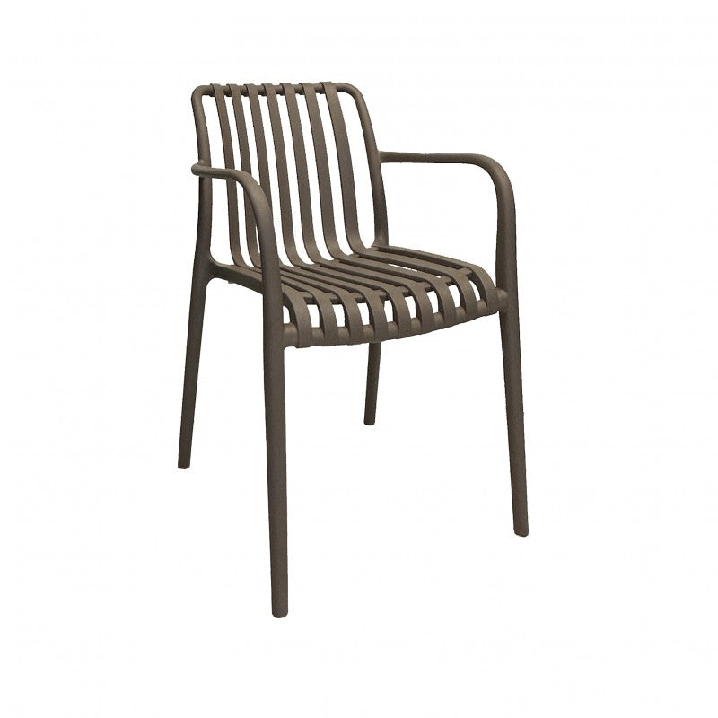 Sedia impilabile da esterno Nives