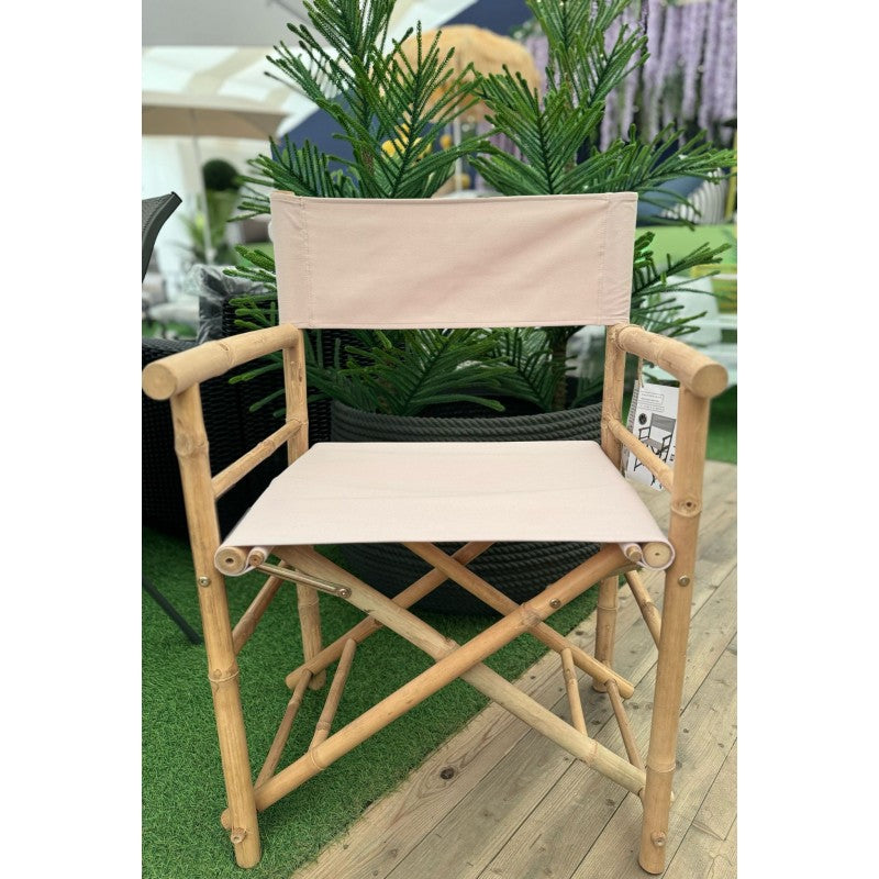 Sedia Regista in Bambù 41x60xh90cm