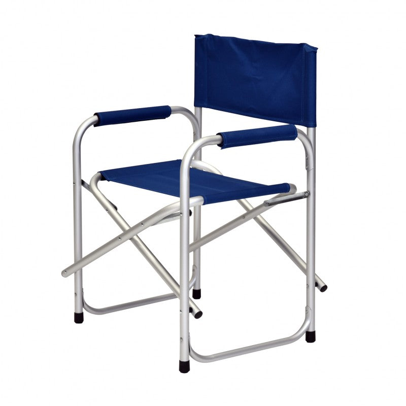 Sedia regista pieghevole blu Xone