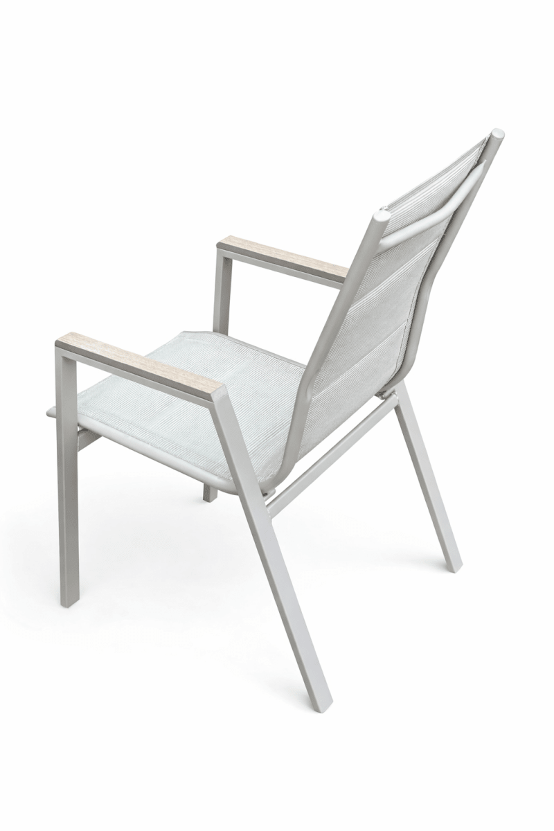 Set da Giardino Asterix greige natural moderno – Tavolo e 6 Sedie | Xone - Perrone Shop
