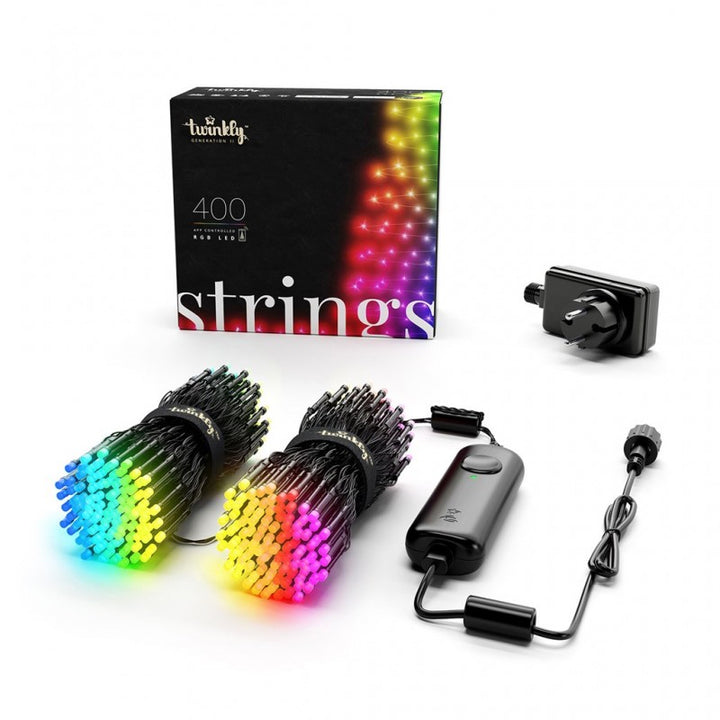 Luci di Natale Smart 400 LED RGB II Generazione Strings Twinkly
