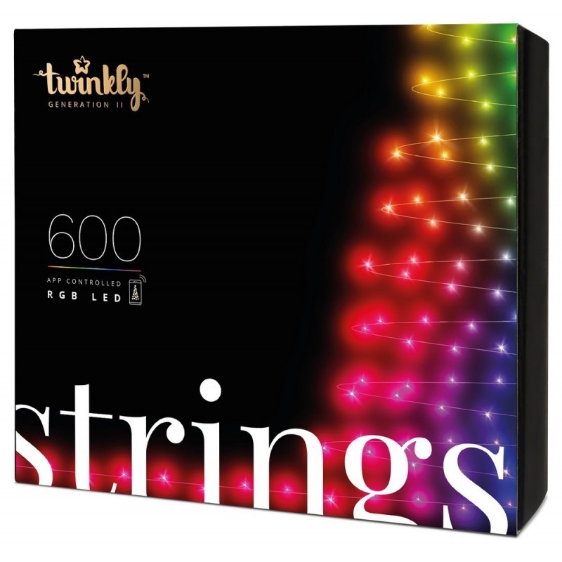 Luci di Natale Strings Smart 600 LED RGB Twinkly