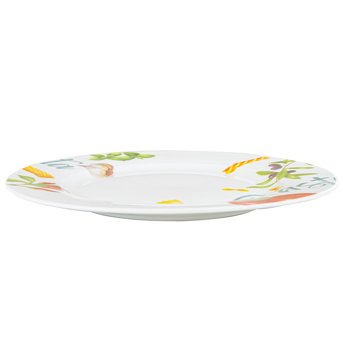 Set completo 12 Piatti + Tovaglia Linea Olimpia Pasta Multicolor