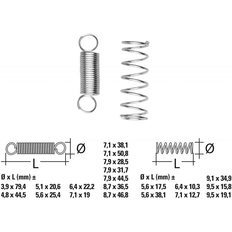 Set molle Ribimex in acciaio