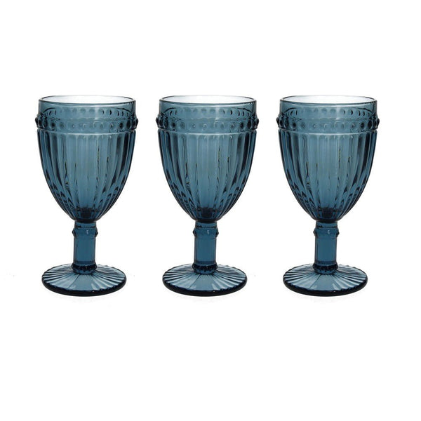 Set 3 Calici Blu Linea Dorico Tognana - Perrone Shop
