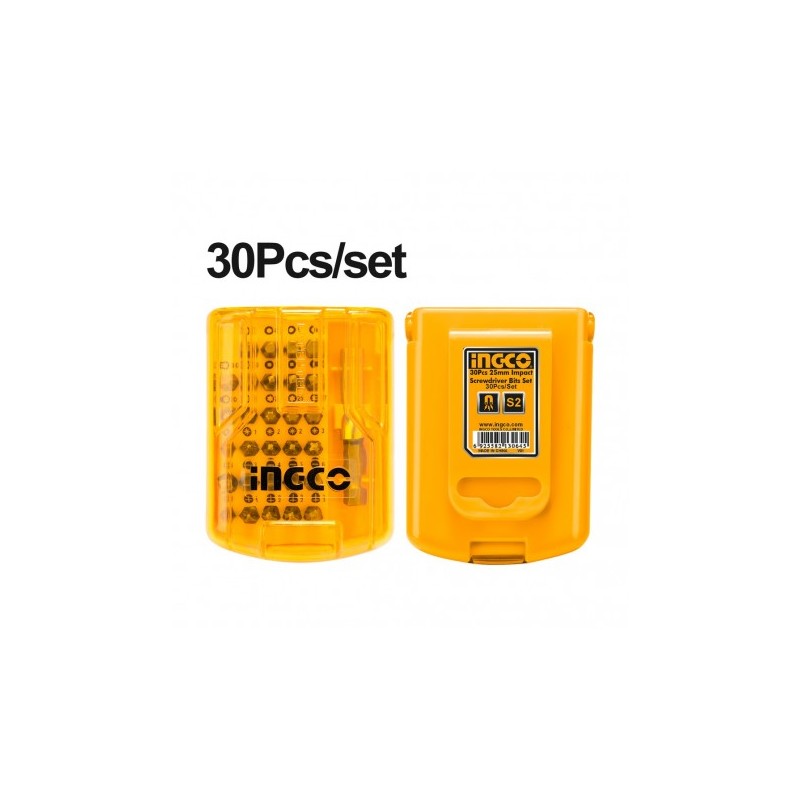 Set inserti e cacciavite portainserti Ingco 30 pz