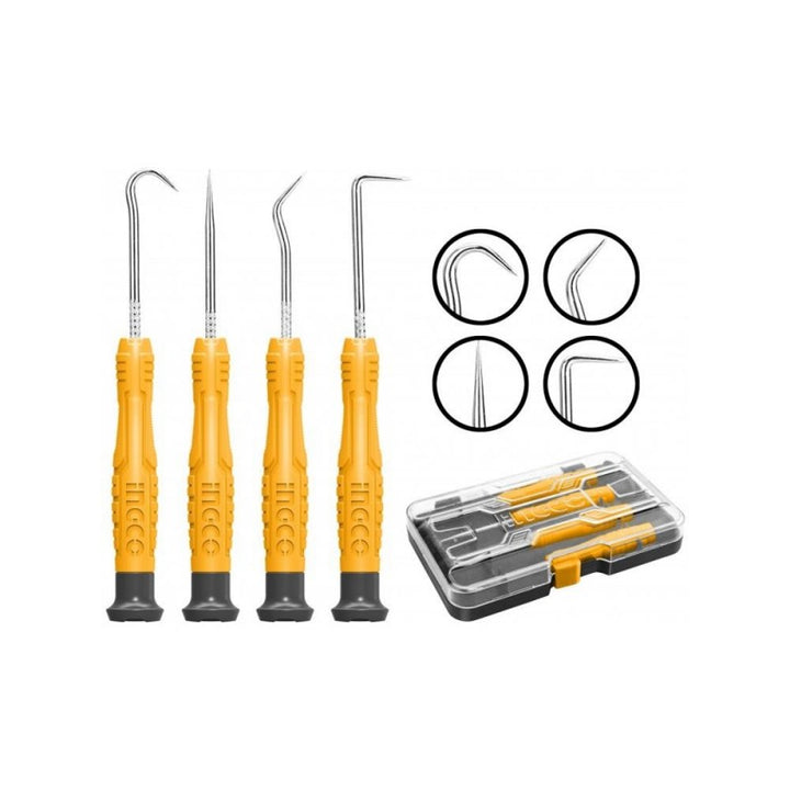 Set 4 punte di precisione Ingco