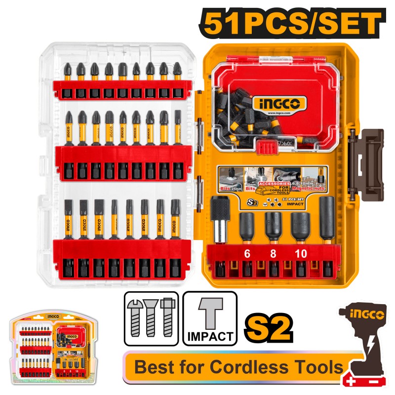 SET 51PZ BIT MAGNETICI IMPACT