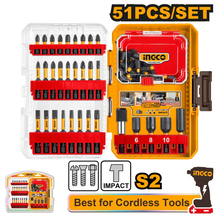 SET 51PZ BIT MAGNETICI IMPACT
