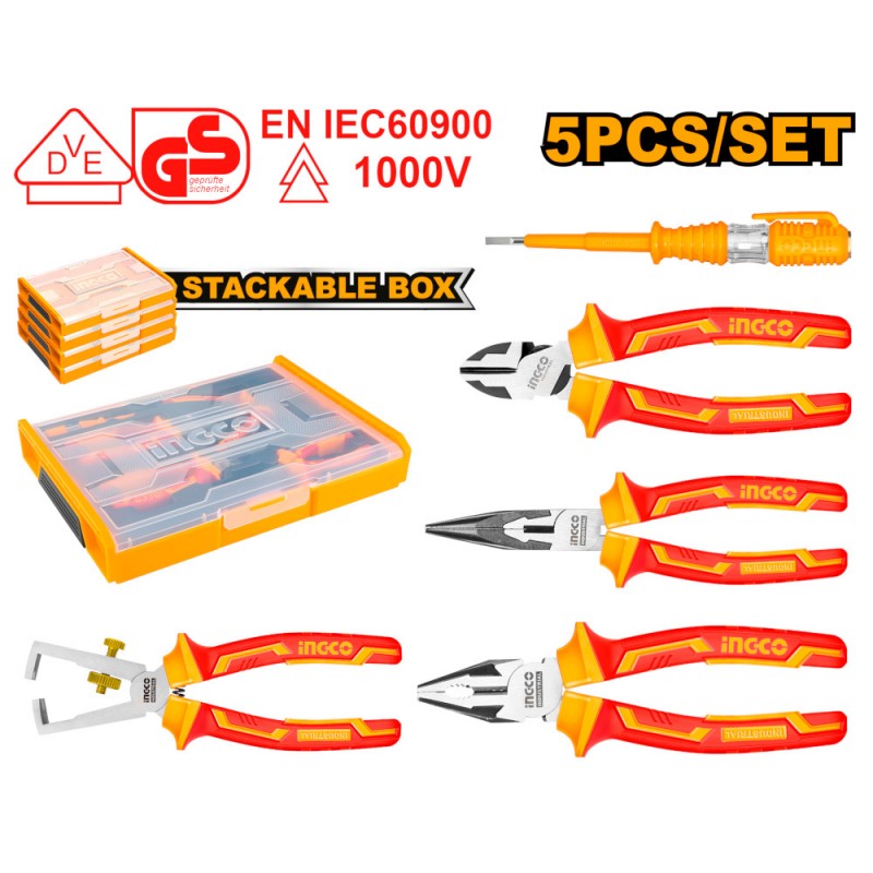 Set 5pz Isolati Con valigetta
