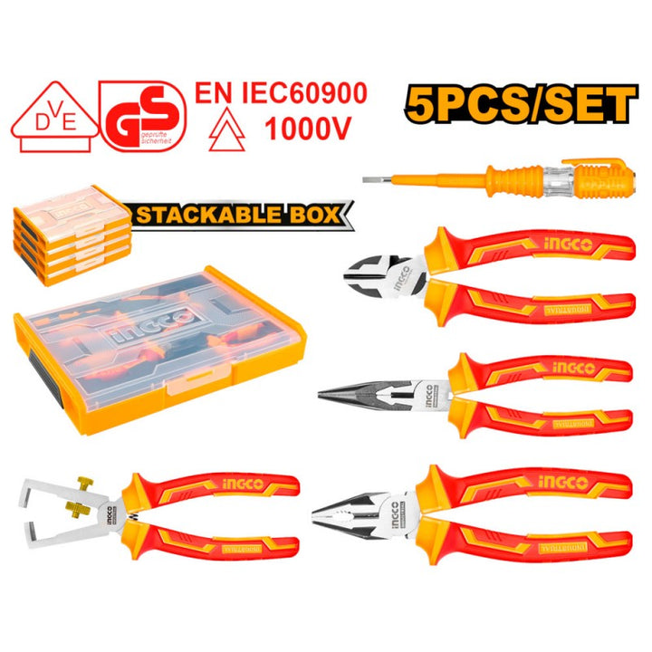 Set 5pz Isolati Con valigetta