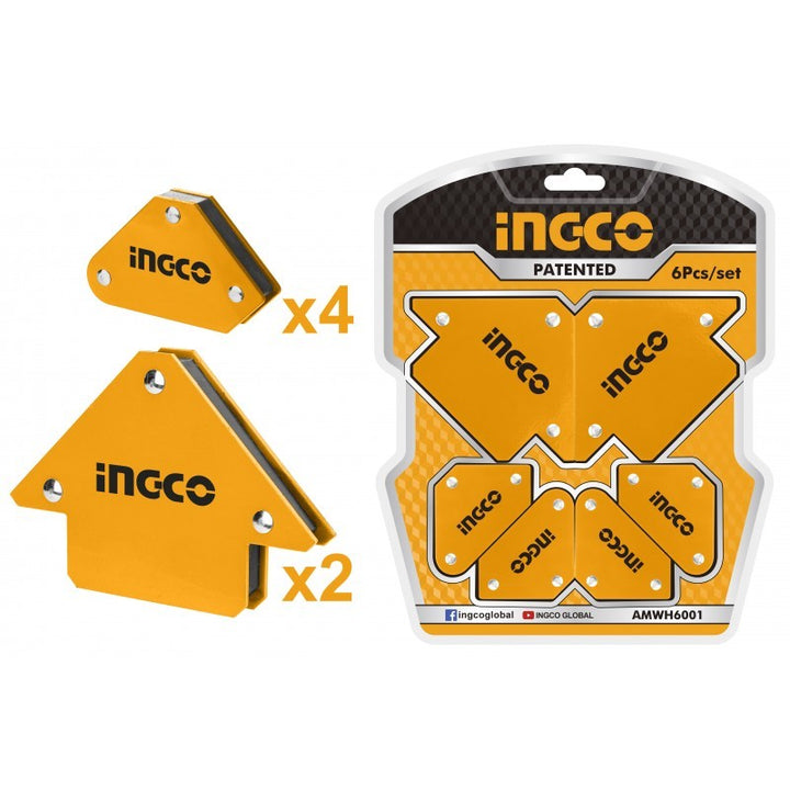 Set 6 supporti magnetici Ingco per saldatrice