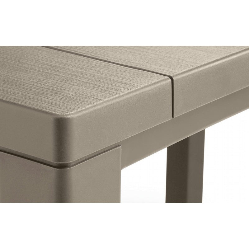 Set da Esterno Keter Julie Doppio Cappuccino + 8 Sedie