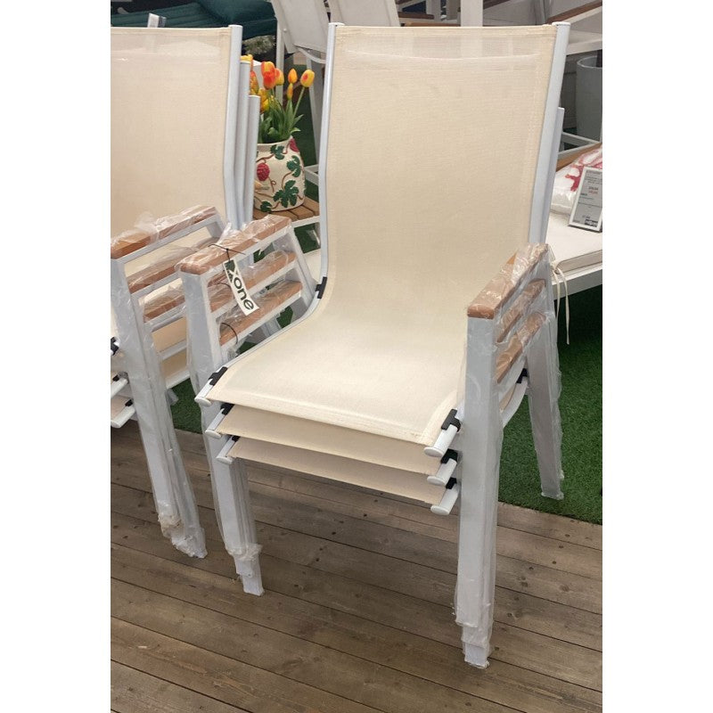 Set da giardino tavolo e 6 sedie Asterix Xone